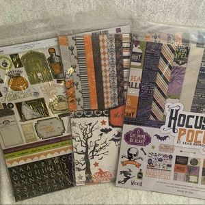 Halloween Scrapbook Paper Bundle
